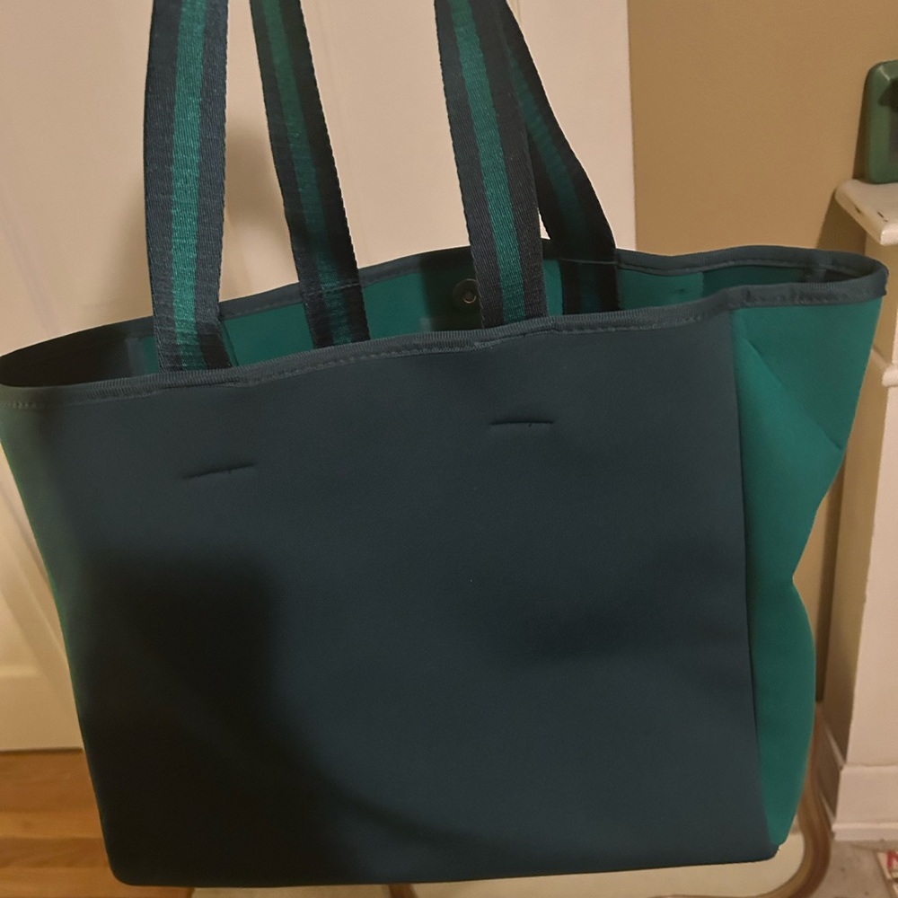 Summersalt Teal and Navy Tote Bag